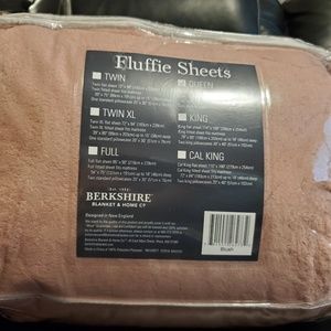 Berkshire Fluffie sheets